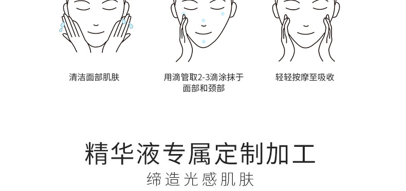 广州精华代加工厂家-二裂酵母原浆全效精华-抗皱精华原液焕醒修护受损肌肤