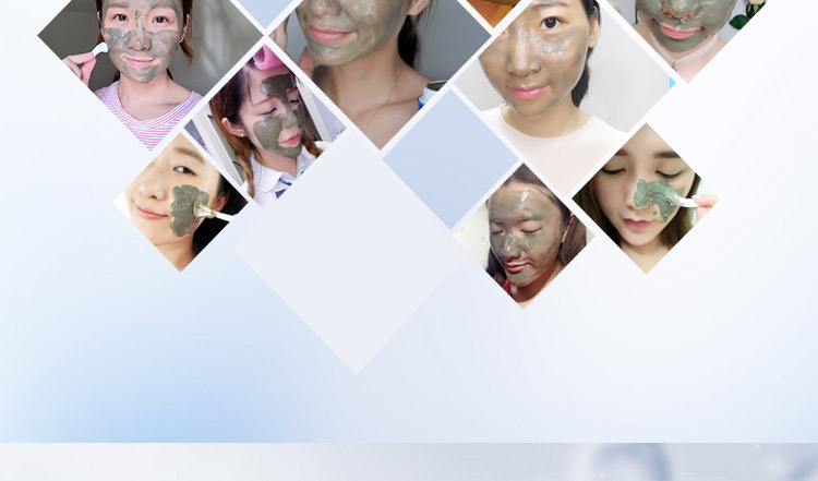 广州海泥面膜贴牌代加工厂家，女男补水保湿深层清洁毛孔祛痘海藻泥膜