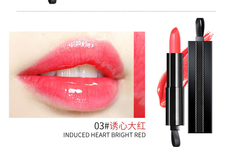 广州口红代加工厂家，胡萝卜素变色口红oem，补水唇膏防水不沾杯不掉色
