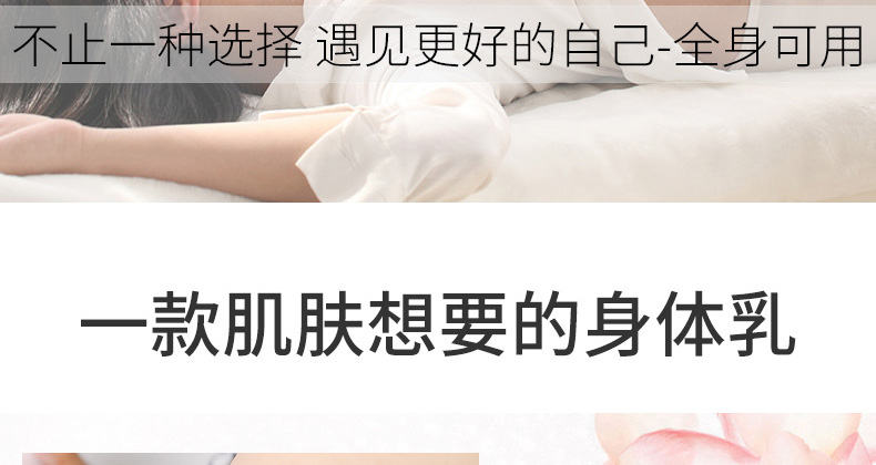 玫瑰精华身体乳oem代加工厂家-深层滋润去鸡皮全天候补水保湿男女